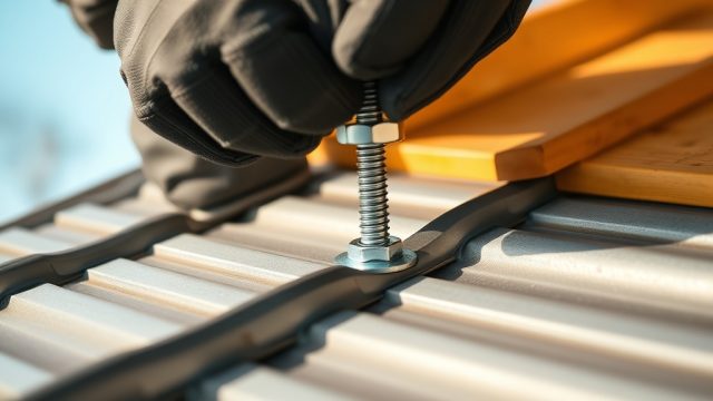 Onduline Vida, Somun ve Pulları: Çatı Montajında Doğru Aksesuar Seçimi